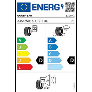 235/75r15 109t Wrangler At Adventure Oto Yaz Lastiği (üretim: 2024)