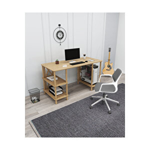 Vista Çalışma Masası -geniş Kasa Imkanı - Home Ofis, Genç Odası, Oyuncu Ve Bilgisayar Masası