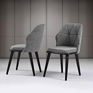 Avangard Siyah Masa & Buse Sandalye & Buse Benç Takımı Hdr1218 - Md