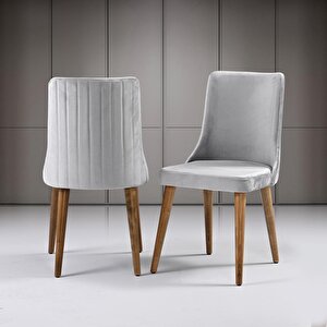 Orkide Ceviz Masa & Patrik Sandalye Takımı Hdr1246 - Md