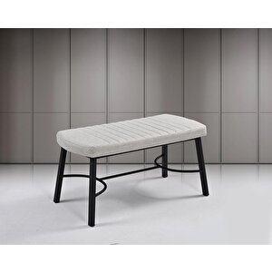 Vegas Siyah Mermer Masa & Ceyda Siyah Benç Takımı Takımı Hdr1275 - Md