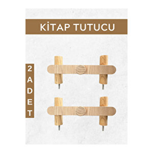 Kitap Tutucu 2 Adet ; Çmd Tasarım Ki̇taplik- Salvi̇a , Rosa,  Fogli̇a