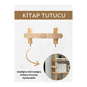 Kitap Tutucu 4 Adet ; Çmd Tasarım Ki̇taplik- Salvi̇a , Rosa,  Fogli̇a