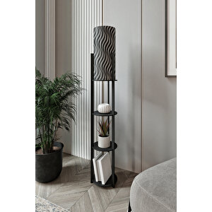 Radiante Yuvarlak Rafli Lambader Madran Cevi̇z