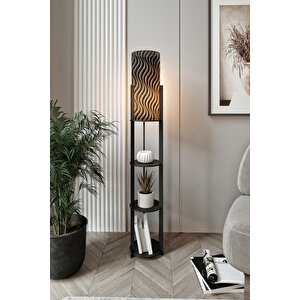 Radiante Yuvarlak Rafli Lambader Madran Cevi̇z