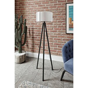 Decorev Eskitme Ayaklı Krem Lambader