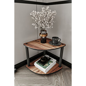 Köşe Ki̇taplik Madran Cevi̇z 2 Katli