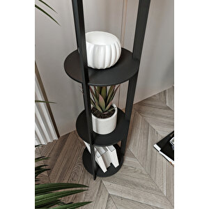 Radiante Yuvarlak Rafli Lambader Safi̇r Meşe