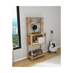 Vetona Çok Amaçlı Modern Kitaplık – Yüksek Kapasiteli Depolama Ve Dekoratif Şıklık