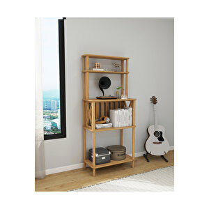 Vetona Çok Amaçlı Modern Kitaplık – Yüksek Kapasiteli Depolama Ve Dekoratif Şıklık