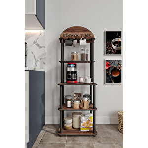 Dekoratif Lungo Özel Kahve Köşesi Madran Ceviz