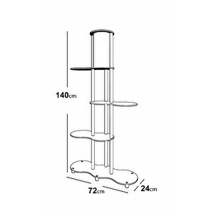 Yeni̇ Travers Rafli Lambader Madran Cevi̇z