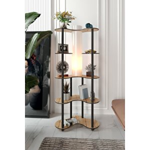 Mariposa Lambader Kitaplık Meşe