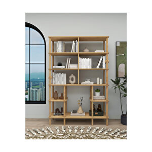 Salvia Kitaplık: Minimalist Mdf Ve Ahşap Tasarım, Kitaplık, Dosyalık, Plaketlik, Ev Ve Ofis Tasarım