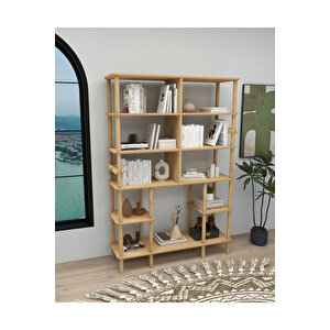 Salvia Kitaplık: Minimalist Mdf Ve Ahşap Tasarım, Kitaplık, Dosyalık, Plaketlik, Ev Ve Ofis Tasarım