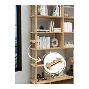 Salvia Kitaplık: Minimalist Mdf Ve Ahşap Tasarım, Kitaplık, Dosyalık, Plaketlik, Ev Ve Ofis Tasarım