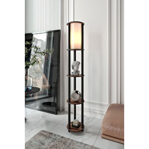 Yeni̇ Barok Rafli Lambader Madran Cevi̇z