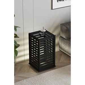 Siyah Solis Sehpa Lambader