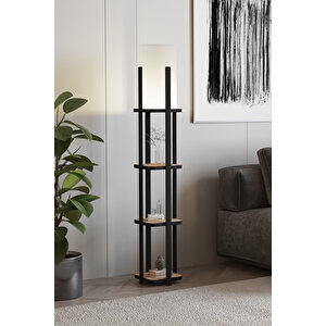 Dekoratif Buye Raflı Lambader Atlantik