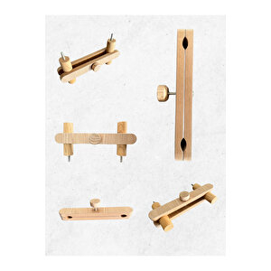 Kitap Tutucu 1 Adet ; Çmd Tasarım Ki̇taplik , Salvi̇a , Rosa,  Fogli̇a,