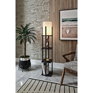 Dekoratif Siyah Katlı Lambader