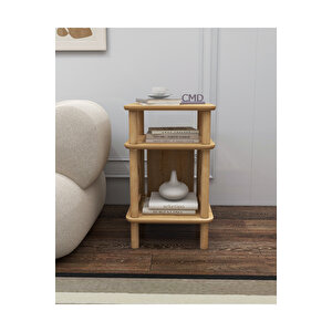 Castagno Komodin Minimalist Mdf Ve Ahşap Ayaklı Tasarım - Oturma Odası - Mutfak - Yatak Odası