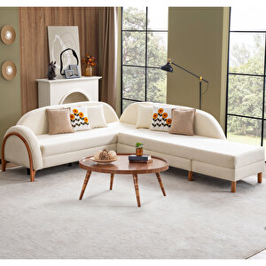 Cavissa Home Living Cavis Bohem Yataklı Sandıklı Köşe Koltuk Takımı Sağ Köşe