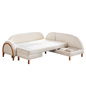 Cavissa Home Living Cavis Bohem Yataklı Sandıklı Köşe Koltuk Takımı Sağ Köşe