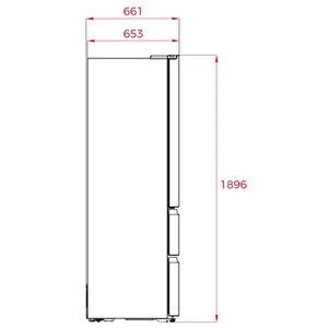 Teka Rfd 77825 Gbk Eu 516 Lt. No Frost Siyah Buzdolabı