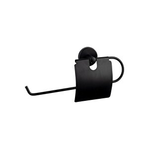 Mk Amasra Siyah Geniş Kapaklı Havlu Kağıtlık Vidalı