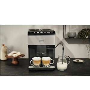 Tp517r03 Tam Otomatik Kahve Makinesi Eq500 Classic Paslanmaz Çelik, Siyah