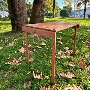 Bag The Joy Trailtop Ahşap Katlanır Kamp Masası -45*60*50cm