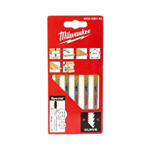 Ahşap Dekupaj Bıçağı Special 75 Mm Çift Diş Kavisli- 4932430143