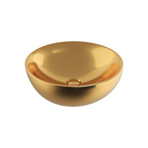 Venezia Parlak Altın Çanak Lavabo 1119-402-0125