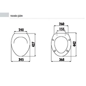 Creavit Bedensel Engelli Arkadan Çıkışlı Klozet + Rezervuar + İç Takım + Çınar Yavaş Kapanan Kapak 4 'lü Set