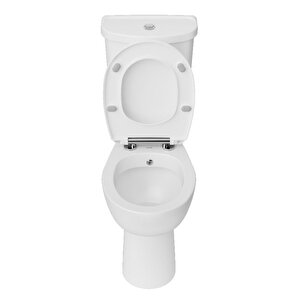 Creavit Bedensel Engelli Alttan Çıkışlı Klozet + Rezervuar + İç Takım + Çınar Yavaş Kapanan Kapak 4 'lü Set