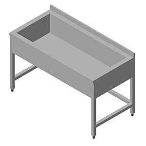 Çalışma Tezgahı Süzme Havuzlu 120x60 Cm