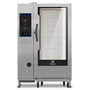 Electrolux Professional Skyline Pro Kombi Fırın, Boylersiz, Dijital Kontrollü, 20x2/1gn, Gazlı, Programlanabilir, Otomatik Temizlik Ecog202c2g0