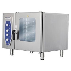 Konveksiyonlu Elektrikli Fırın, 6 Gn 1/1, Kızaklı, Okfe 601