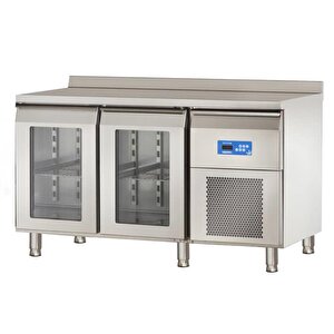 Çift Cam Kapılı Yatay Tip Buzdolabı, Tag 270 Nmv, 304 Kalite