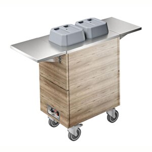 Electrolux Professional Mobil Tabak Dispenseri, Isıtmalı, 2 Silindirli, İki Adet Paslanmaz Çelik Tepsi F33haw