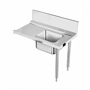 Electrolux Professional Konveyörlü Tip Bulaşık Makineleri İçin Evyeli Ön Yıkama Tezgahı, Sağdan>sola, 1200 Mm Bhrptb11r