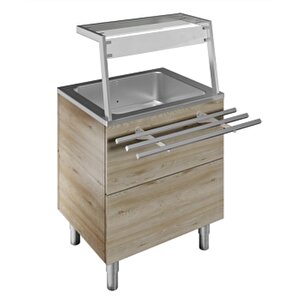 Electrolux Professional Adet Müşteri Tarafında Boru Tip Paslanmaz Çelik Tepsi Kaydırma, Y=900 Mm F10c2af01w