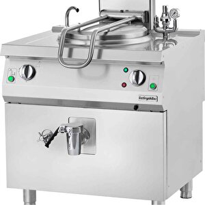 700 Seri İndirekt Kaynatma Tenceresi, Gazlı,60 Lt, 80*70*85,otgı 60