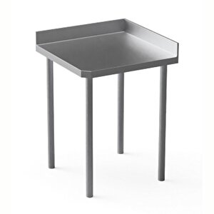 Electrolux Professional Köşe Tip Çalışma Tezgahı, 100mm Sırt, 750x750mm Tgaen