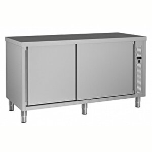 Electrolux Professional Sıcaklık Dolabı, 1 Ara Raf Ve 2 Kayar Kapılı, Fanlı Isıtma, Sırtsız - 1600 Mm Mtc1600pn