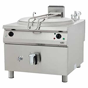 Direkt Gazlı Kaynatma Tenceresi, Silindirik Kazanlı, 250 Lt, 100x110x85 Cm, Otgdr 250