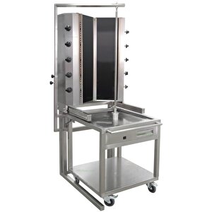 Gazlı Döner Ocağı, Arabalı, 10 Radyanlı, Camlı, 55 Gud Cva