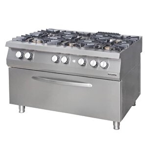 Gazlı Kuzine, 6 Gözlü Ocak, Elektrikli Fırın, Osogef 12090 S