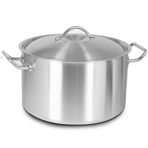 Kapaklı Silindirik Tencere, 50x20 Cm